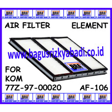 AF-106 - AIR FILTER ELEMENT FOR KOMATSU 77Z-97-00020